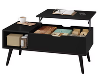 Table Basse Modulable En Noir | ElevoraHome