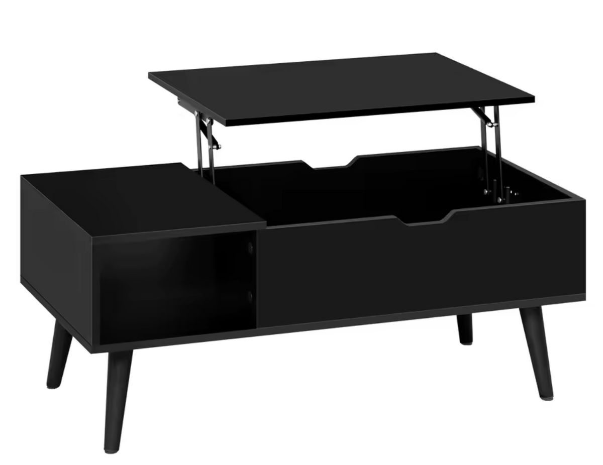 Table Basse Modulable En Noir | ElevoraHome