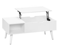 Table Basse Modulable Blanche | ElevoraHome