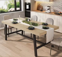 Table En Bois Rectangulaire | ElevoraHome